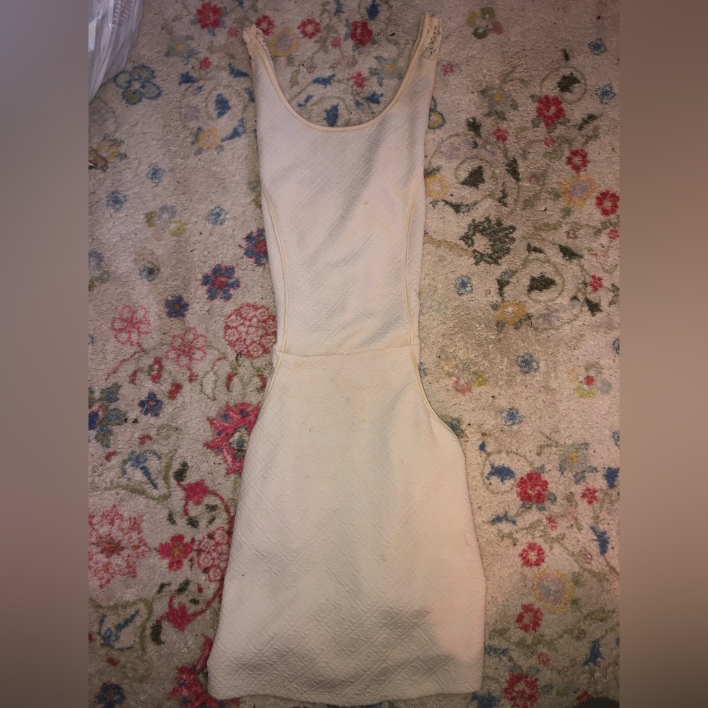 Cream colored dress from Ocean Dive